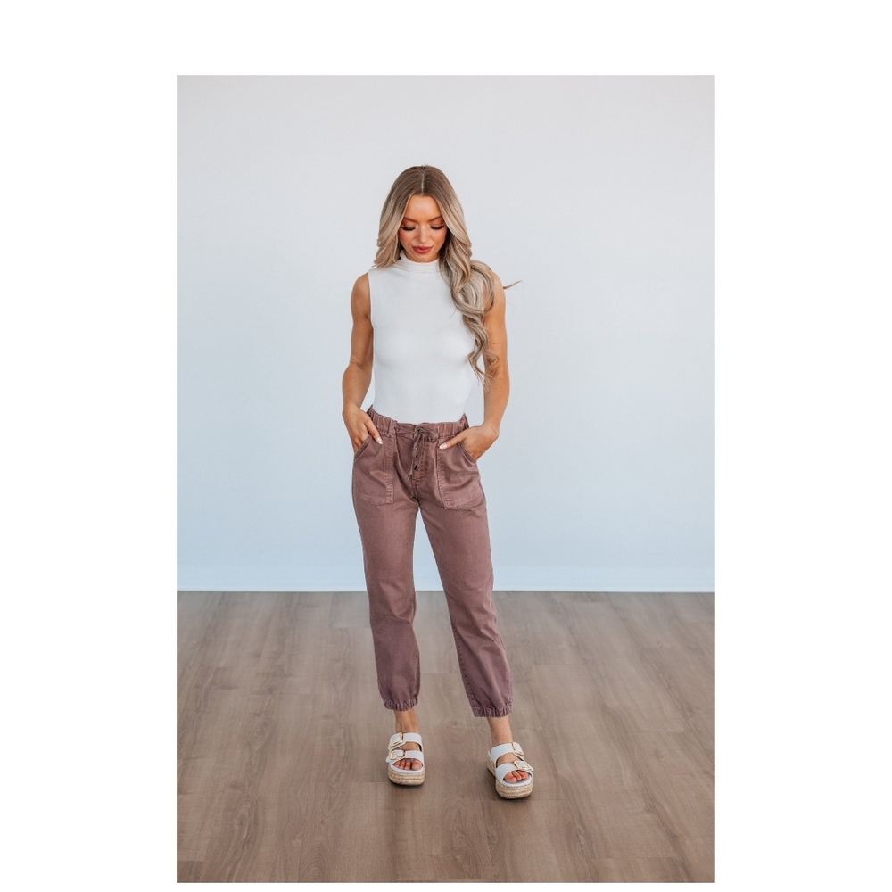Mauve Joggers